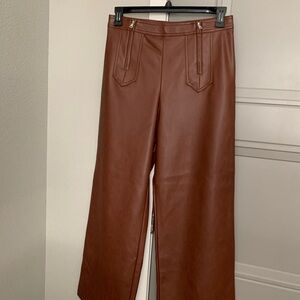 NWOT 7 For All Mankind Faux Leather Pants